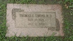 Thomas E. Simons 
