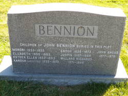 Moroni Bennion 