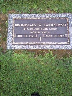 Bronislaus W Zakrzewski 