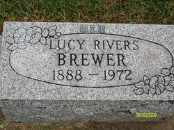 Lucy E. <I>Rusk</I> Brewer 
