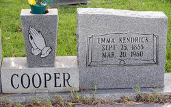 Emma B. <I>Kendrick</I> Cooper 