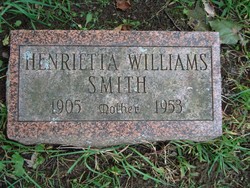 Henrietta Ann <I>Johnson</I> Williams Smith 
