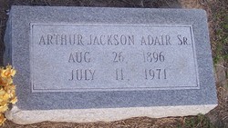 Arthur Jackson “Jack” Adair Sr.