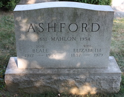 Elizabeth <I>Beale</I> Ashford 