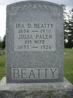 Julia <I>Palen</I> Beatty 