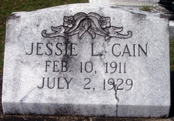 Jessie Lafayette Cain 