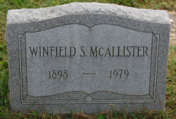 Winfield Scott Schely McAllister 