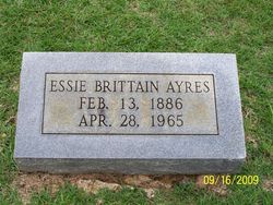 Essie Amanda <I>Brittain</I> Ayres 