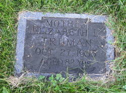 Elizabeth Lavina “Viney” <I>Hartford</I> Truman 