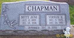 Betty June <I>Long</I> Chapman 