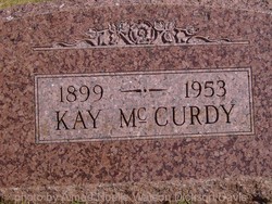 Mary Etta “Kay” <I>Neville</I> McCurdy 