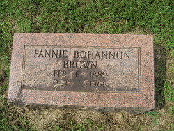 Frances Ava <I>Bohannon</I> Brown 
