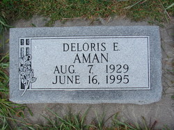Deloris Elaine <I>Carlson</I> Aman 