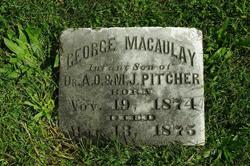 George Macaulay Pitcher 
