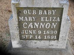 Mary Eliza Cannon 