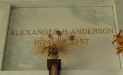 Alexander Harold “Harry” Anderson Sr.