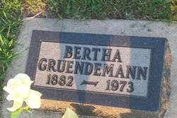 Bertha Mary <I>Netzke</I> Gruendemann 