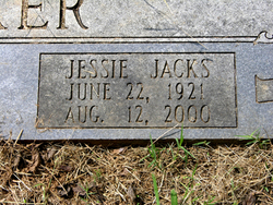 Jessie Elzina <I>Jacks</I> Baker 