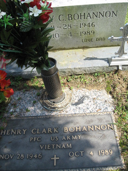 PFC Henry Clark Bohannon 