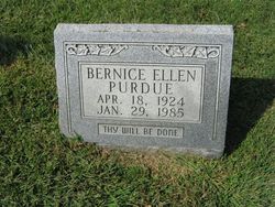 Bernice Ellen Purdue 