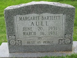 Margaret Ann <I>Oller</I> Aull 
