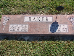 Mildred Aileen <I>Brooks</I> Baker 