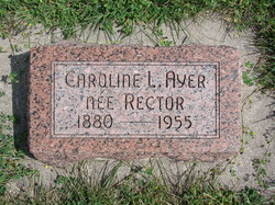 Caroline L. <I>Rector</I> Ayer 