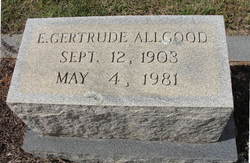 E. Gertrude Allgood 