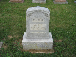 Marie Bertha <I>Eggers</I> Meier 