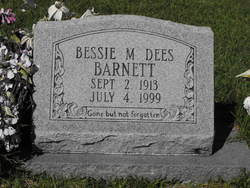 Bessie M. <I>Robinson</I> Dees-Barnett 