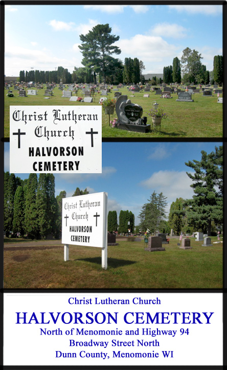 Christ Lutheran Halvorson Cemetery
