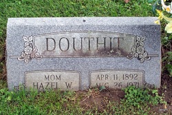 Hazel Glenn <I>Wright</I> Douthit 