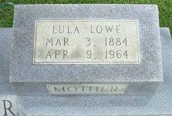 Lula C. <I>Lowe</I> Boteler 