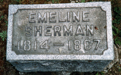 Emeline B <I>Hamilton</I> Sherman 
