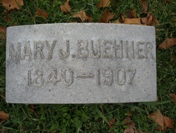 Mary Jane <I>Crane</I> Buehner 