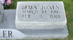 Irma <I>Jones</I> Boteler 