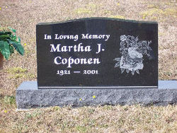 Martha Julia <I>Keranen</I> Coponen 