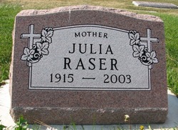 Julia “Judy” <I>Verwolf</I> Raser 