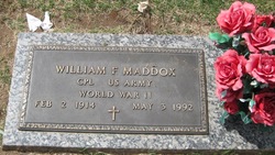 William F Ted Maddox 