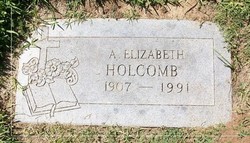 Ada Elizabeth <I>Glass</I> Holcomb 