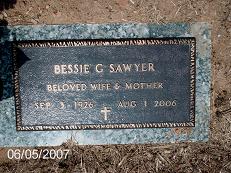 Bessie Buford <I>Gatliff</I> Sawyer 