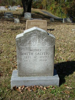 Martha “Mattie” <I>Stanley</I> Salyers 