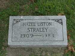 Hazel Gale <I>Liston</I> Straley 