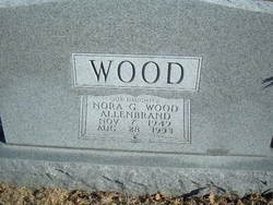 Nora G <I>Wood</I> Allenbrand 