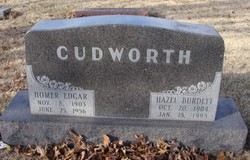 Hazel Marie <I>Burdett</I> Cudworth 