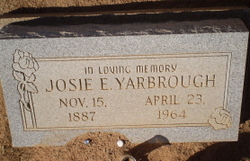 Josie Evelyn <I>Ward</I> Yarbrough 