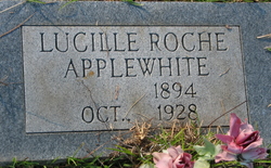Lucille <I>Roche</I> Applewhite 
