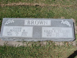 Ellen E. <I>Carlson</I> Brown Tilbury 