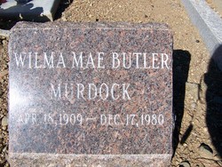 Wilma Mae <I>Butler</I> Murdock 
