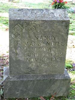 Nancy <I>Massengill</I> Crowe 